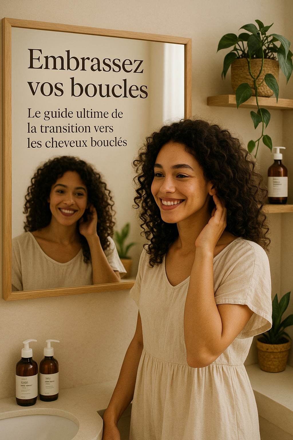 Embrassez vos boucles : Le guide ultime de la transition vers les cheveux bouclés