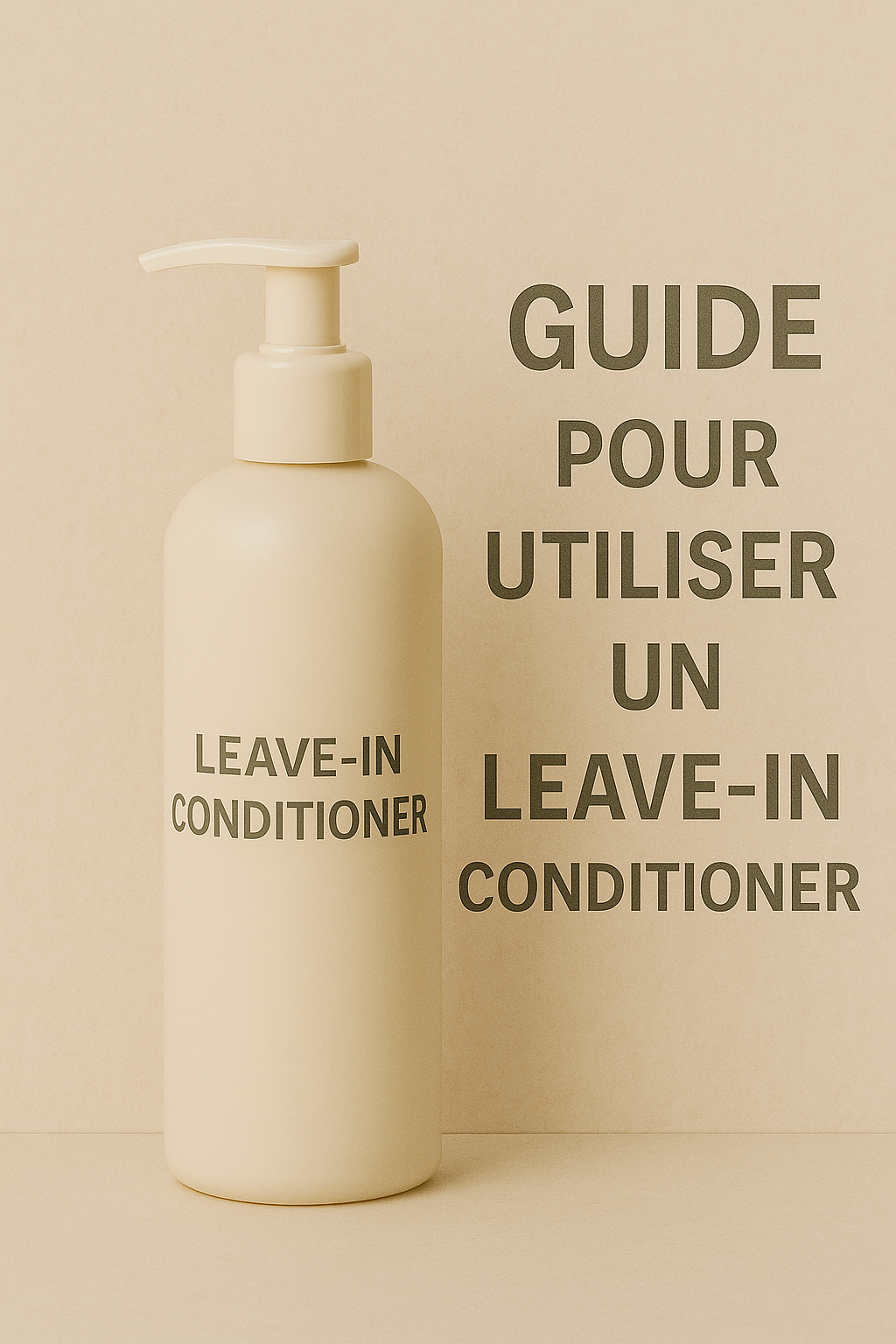 Guide pour Utiliser un Leave-in Conditioner Comme un Pro