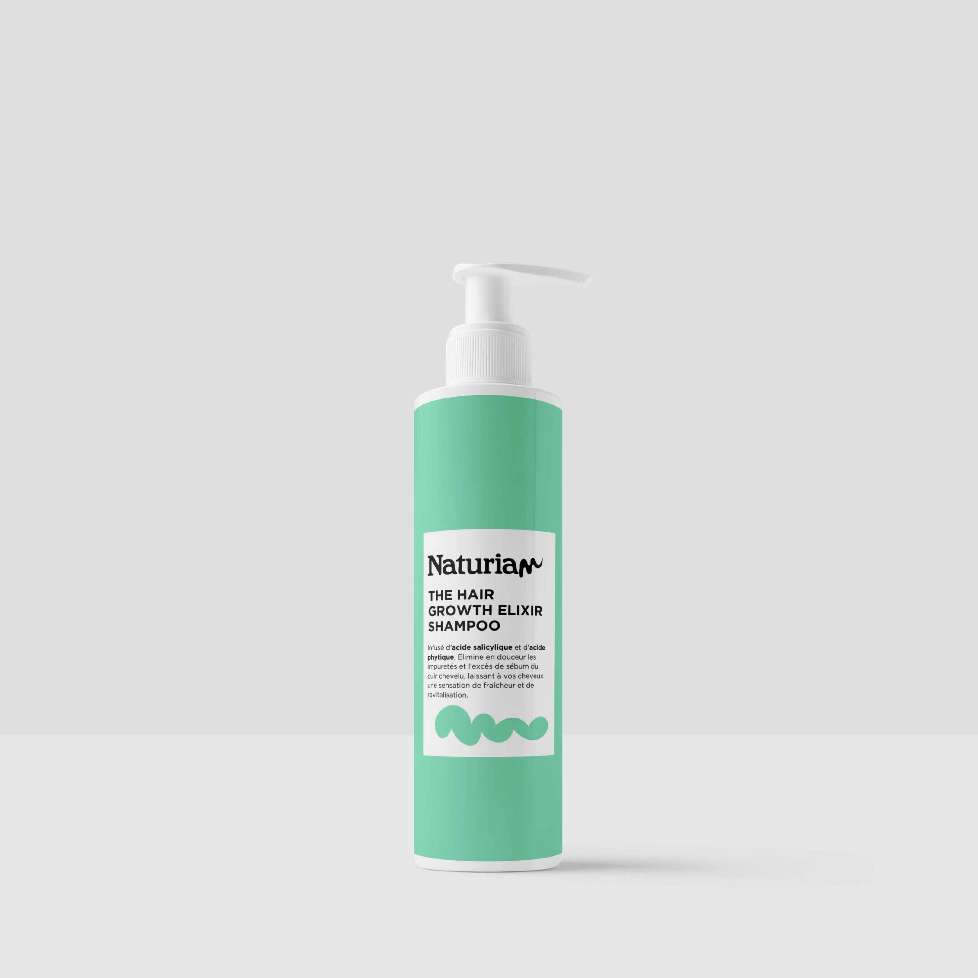 Shampoing naturel à la caféine