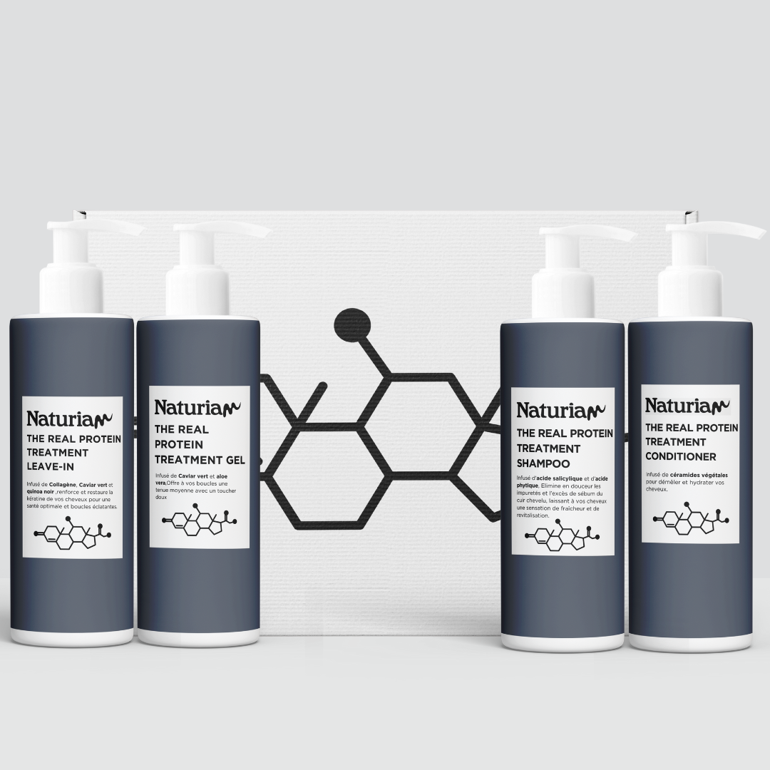 Soin protéiné naturel / Routine Cheveux Crépus ou Colorés