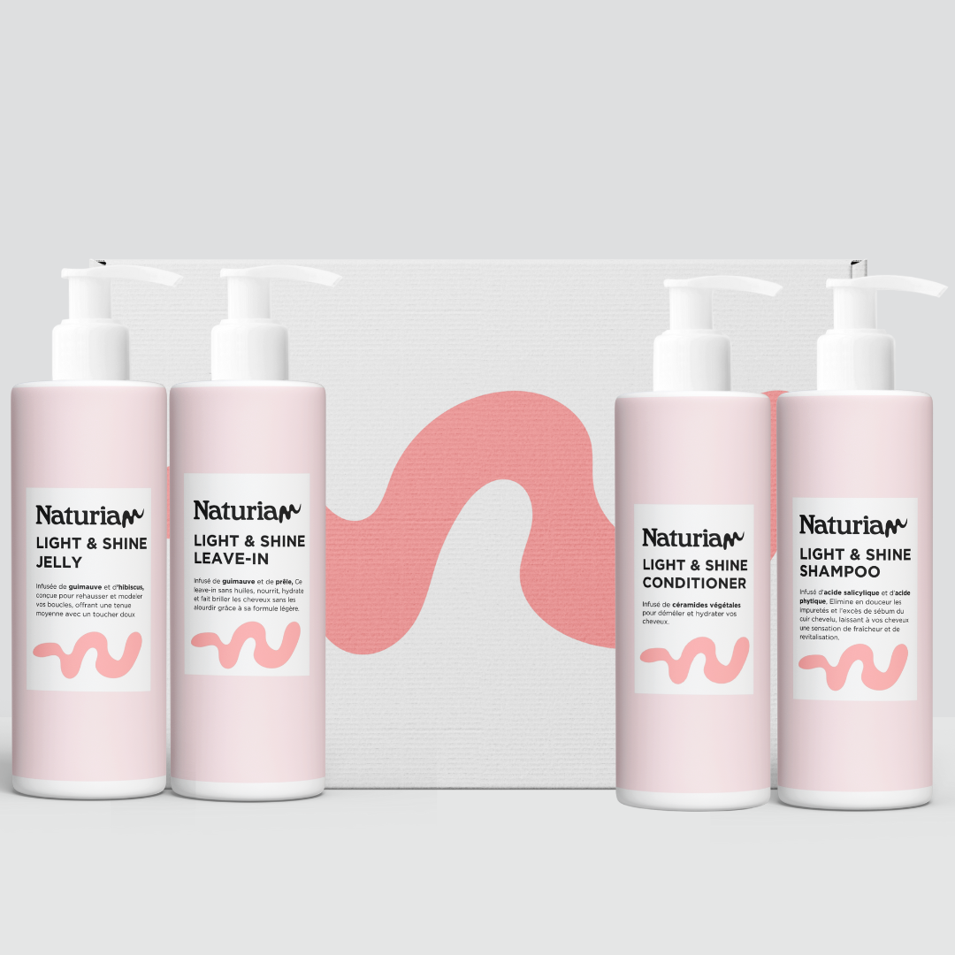 Routine Cheveux ondulés, Cheveux fins