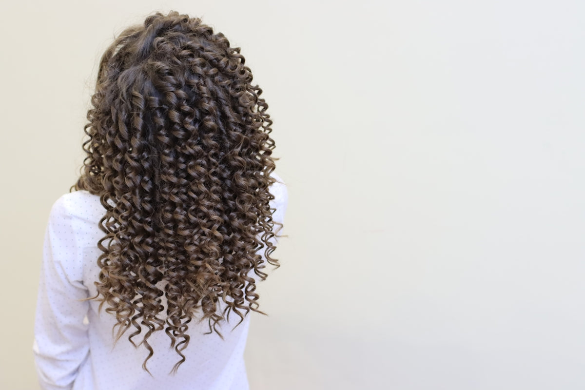 a woman with a large braid