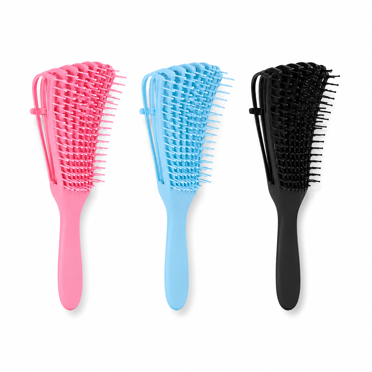 Brosse pour cheveux bouclés