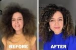 Curly Hair steps Routine